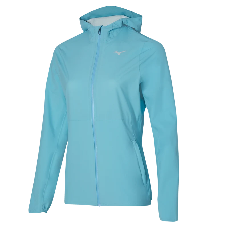 MIZUNO Waterproof 20K Jacket, Damen, maui blue, blau