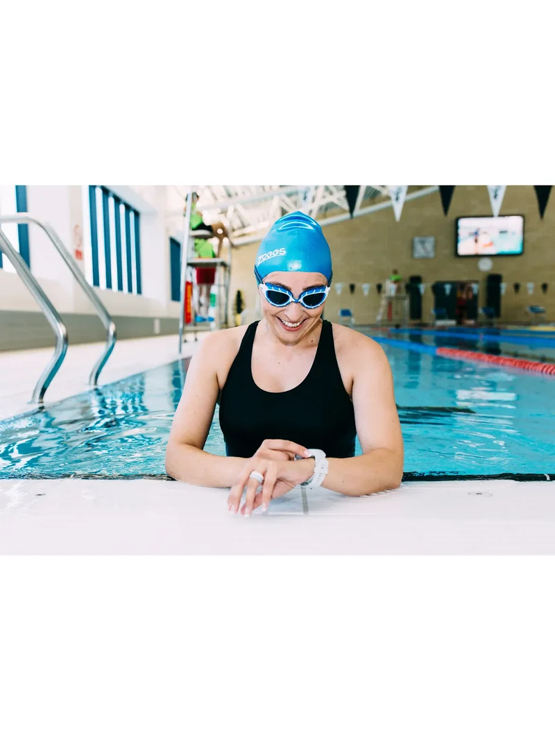 Zoggs Predator, Schwimmbrille, Blue/White/Tint Smoke