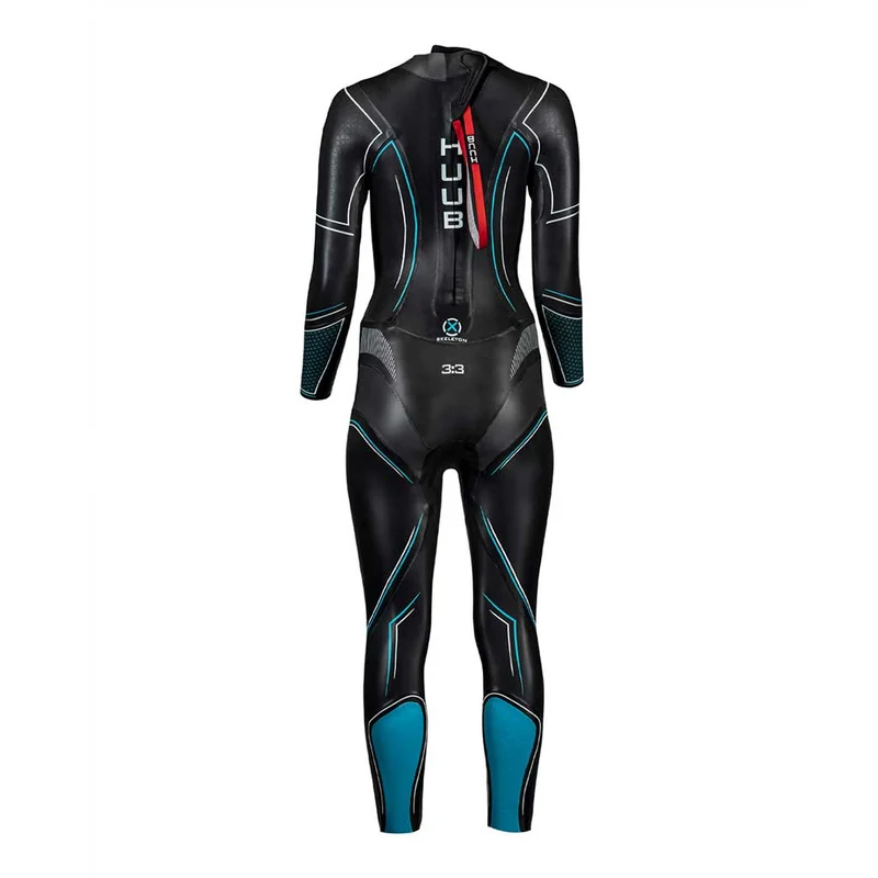 Restposten Huub Aura 2 Sky Blue 3:3, Damen, Neoprenanzug, 2023