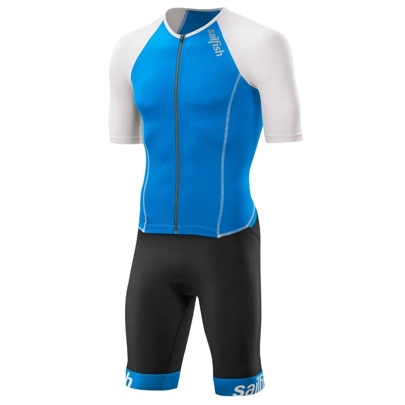Sailfish Aerosuit Comp, Herren, blau/weiß/schwarz