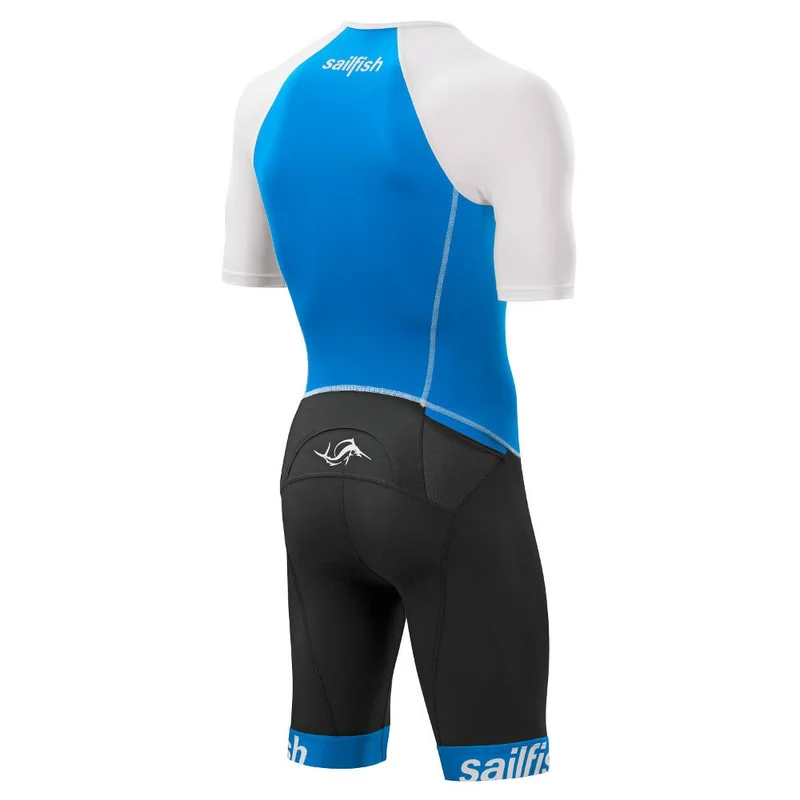 Sailfish Aerosuit Comp, Herren, blau/weiß/schwarz