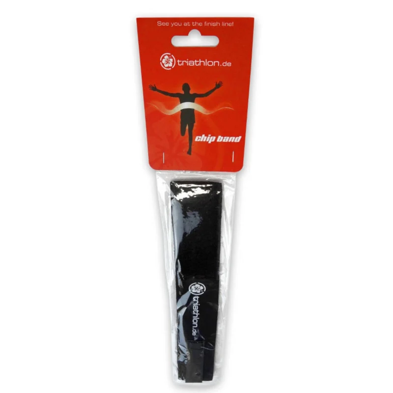 triathlon.de Chipband, schwarz