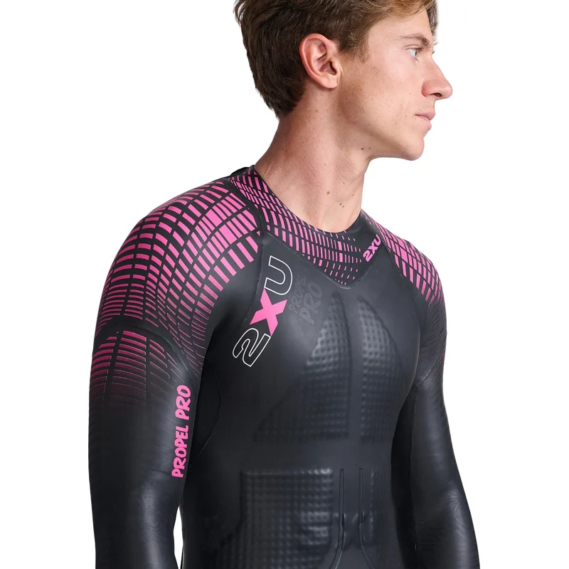 2XU Propel Pro, Neoprenanzug, Herren, schwarz/punk pink, 2026