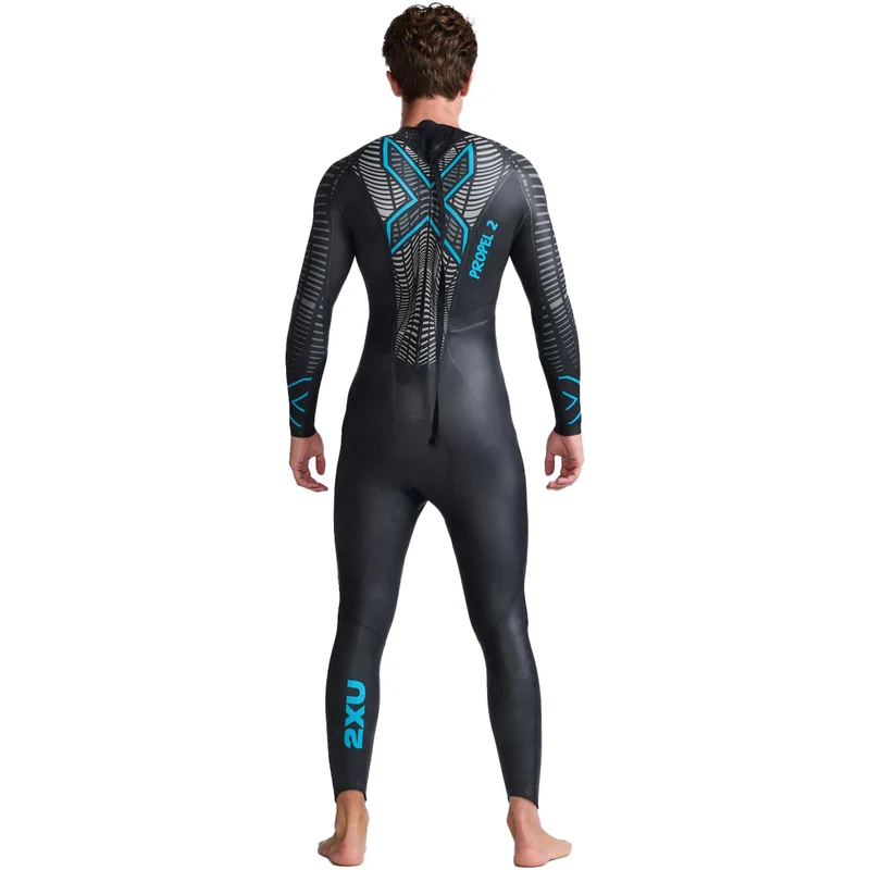 2XU P:2 Propel, Neoprenanzug, Herren, schwarz/aloha, 2026
