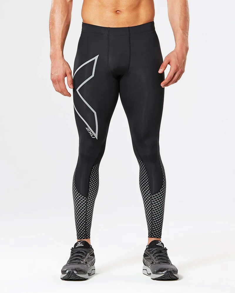2XU Reflect Compression Tights, Herren, schwarz