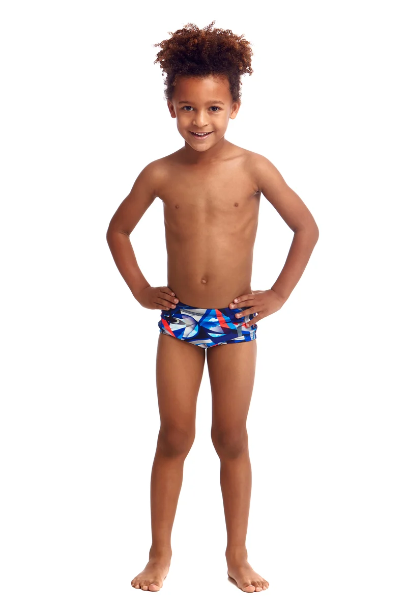 Way Funky, Funky Trunks, Printed Trunks Futurismo, Badehose, Kinder