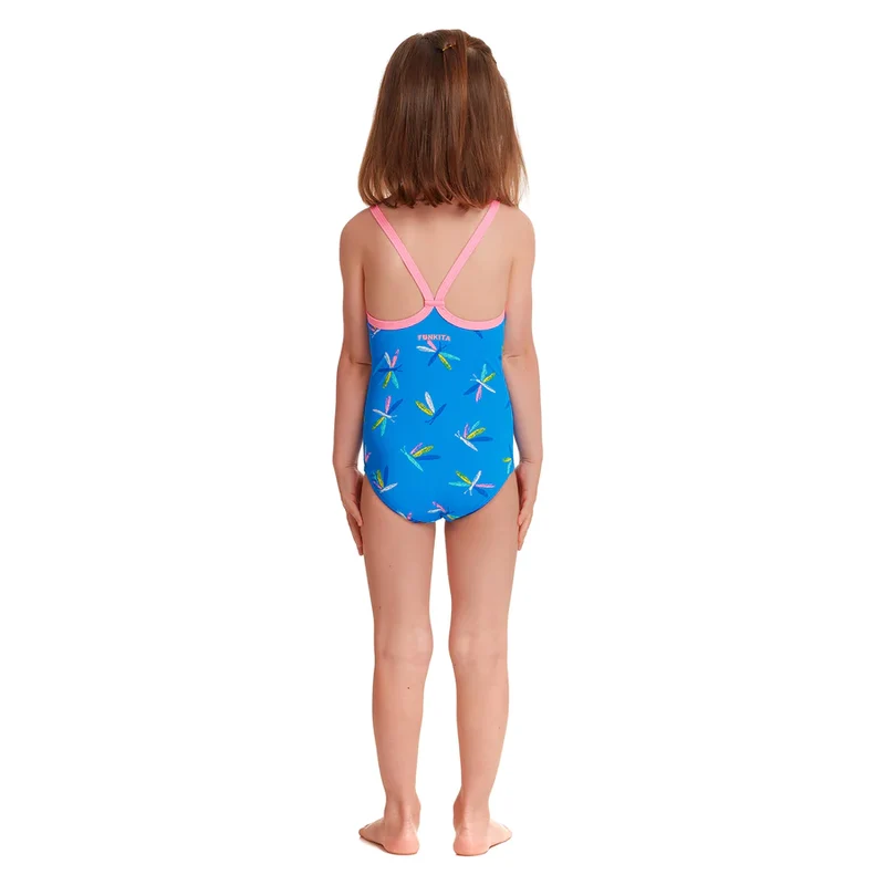 Way Funky Funkita, Printed One Piece Buzz Bird, Badeanzug, Kinder