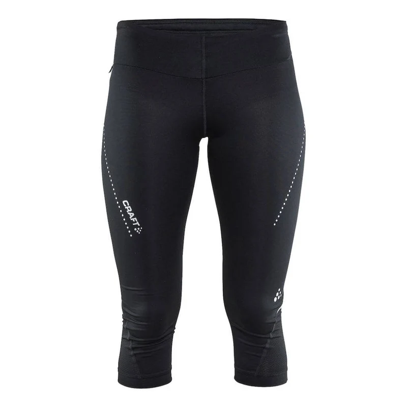 Craft Essential Capri, Laufhose, Damen, schwarz