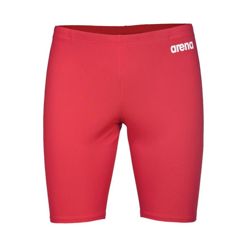Arena Team Jammer Solid, Badehose, Short, Herren, red/white, rot/weiß