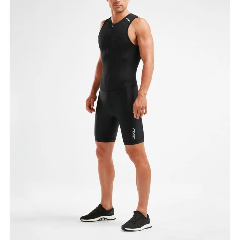 2XU Active TriSuit, Herren, schwarz